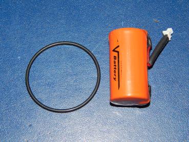 Ersatzbatterie für ISEO Libra Schliesszylinder mit Dichtungsring
